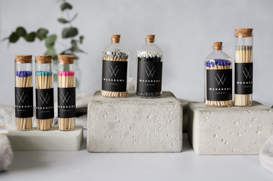 Apothecary Jar Coloured Matches